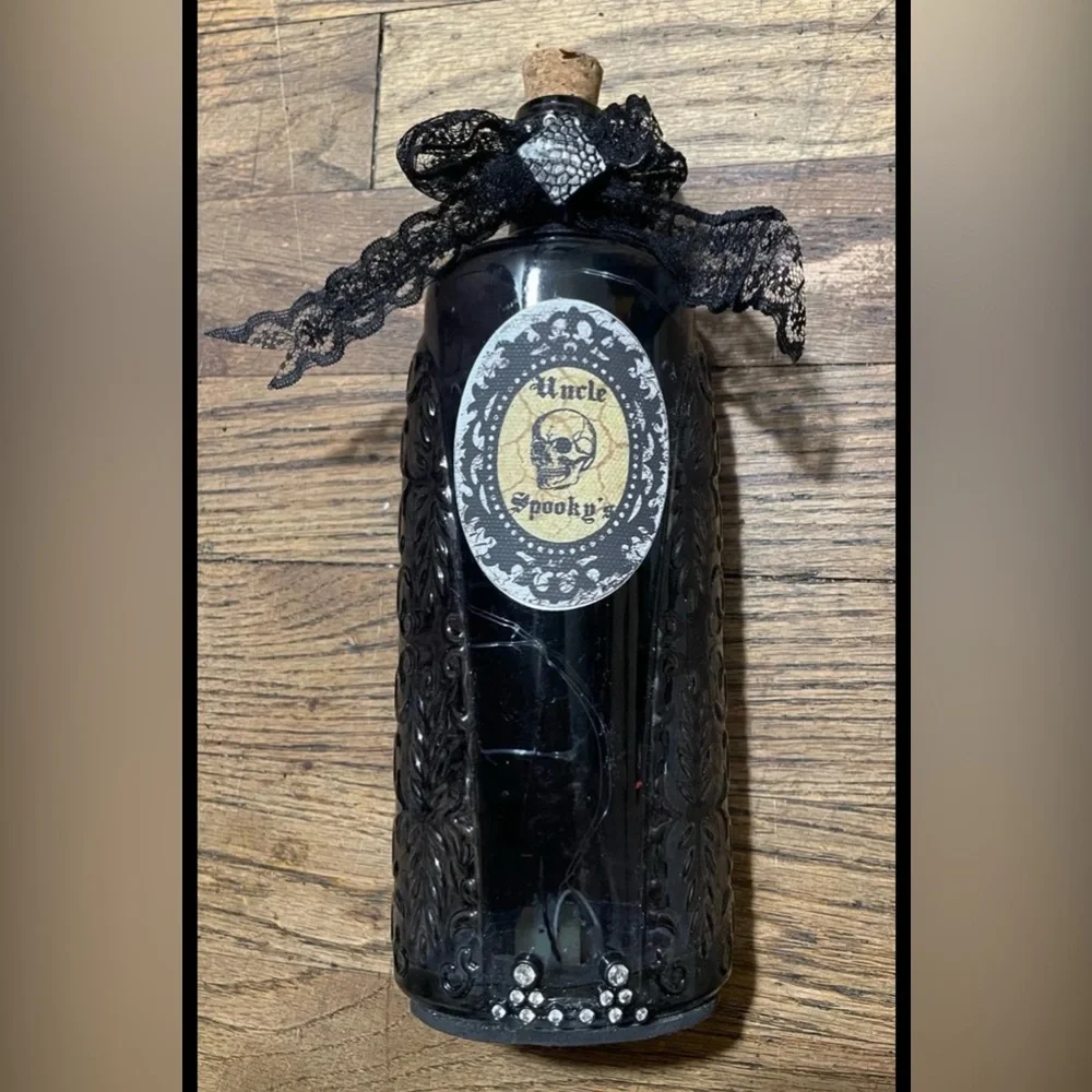 Uncle Spooky's Halloween LED Party Light Bottle Decor for Vibrant Celebrations